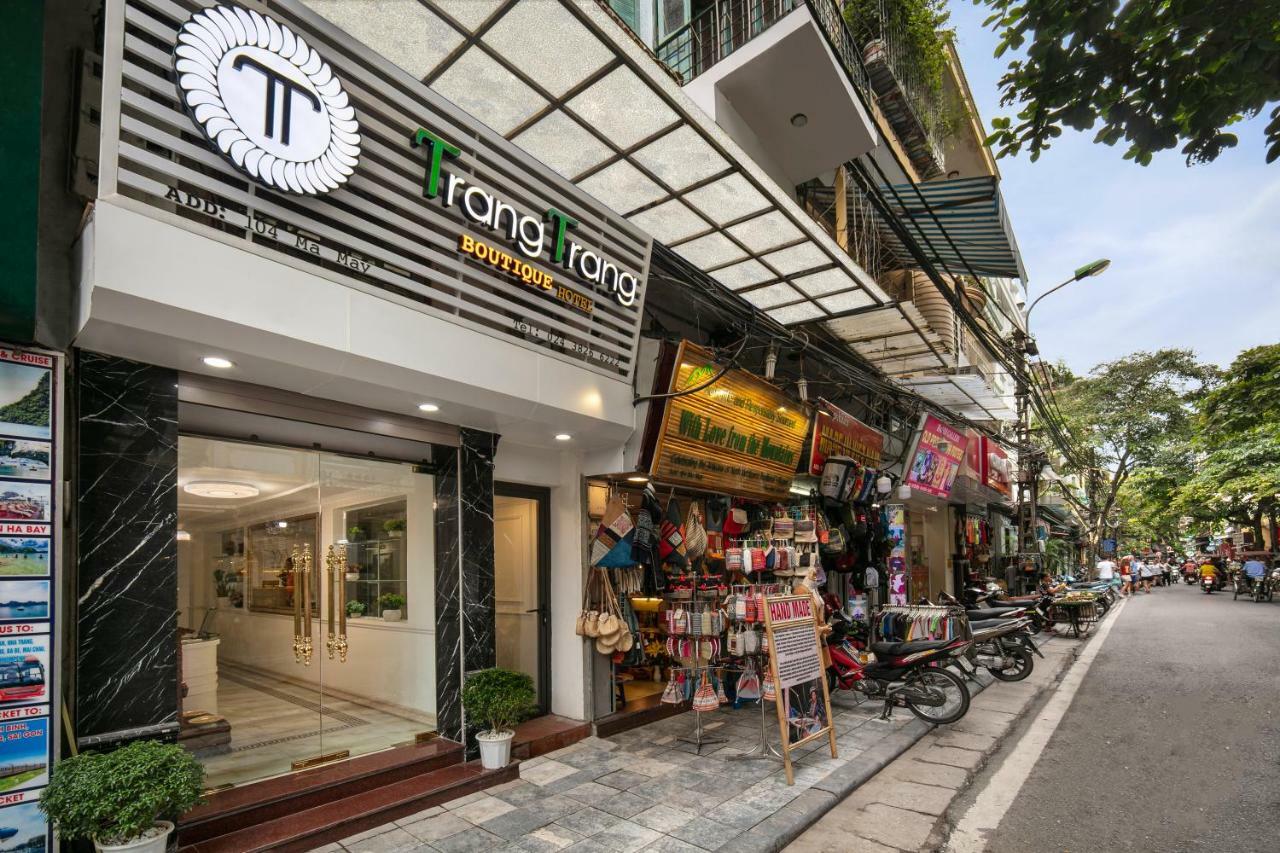 Trangtrang Boutique Hotel Hanoi Exterior photo